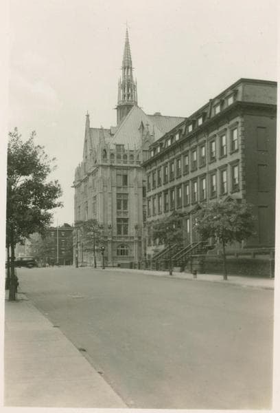 Lafayette Avenue - Clinton Avenue looking west, 1941-09-19
