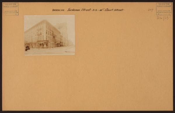 Brooklyn: Joralemon Street - Court Street, 1913