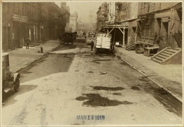 Manhattan: 22nd Street - 10th Avenue, 1918