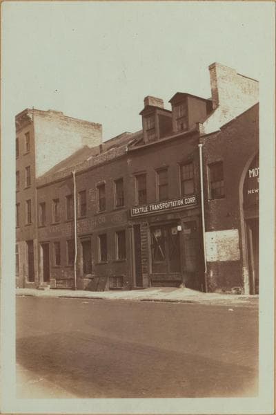 Manhattan: Watts Street - West Street, 1934
