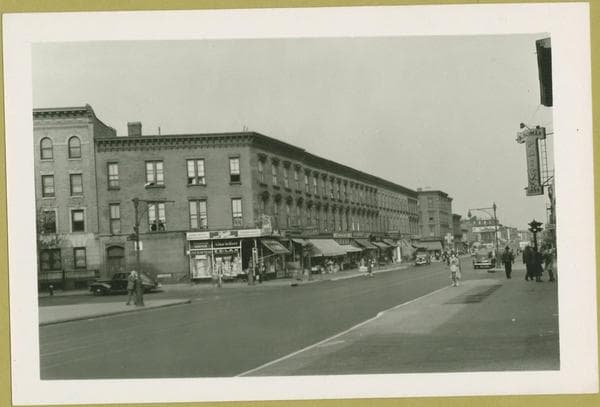 Fulton Street - Washington Avenue looking east, 1942-05-13