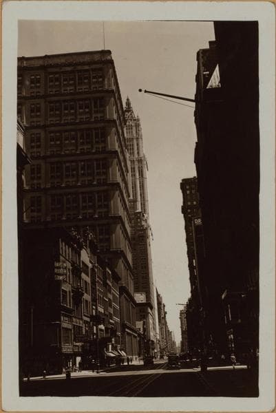 Manhattan: Broadway - Cortlandt Street, 1933