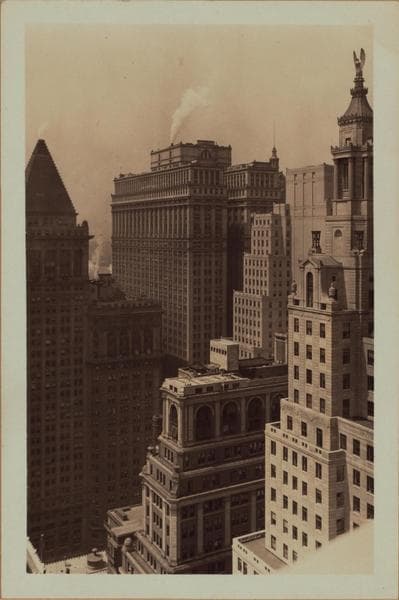 Manhattan: Wall Street - Broad Street, 1929
