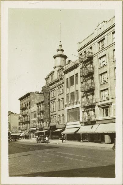 Manhattan: Avenue A - 2nd Street, 1933