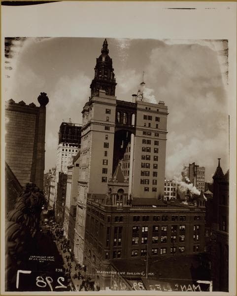 Manhattan: Broadway - Exchange Place, 1895