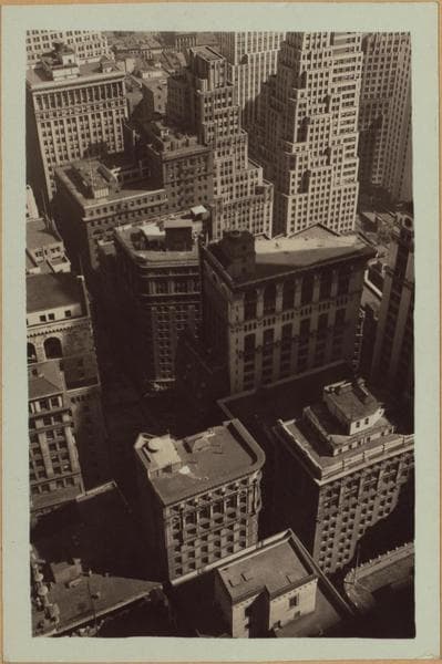 Manhattan: William Street - Pine Street, 1933