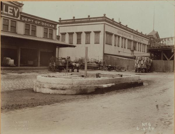 Manhattan: West Street - Liberty Street, 1924