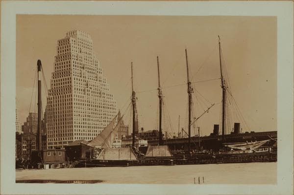 East River - Pier 11 - [American Sugar Refining Company.], 1936