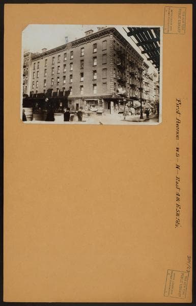 Manhattan: 1st Ave. - 4th St. E., 1910