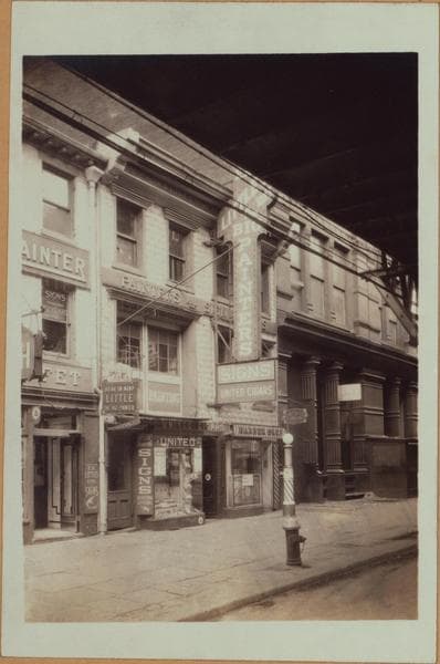 Manhattan: West Broadway - White Street, 1932