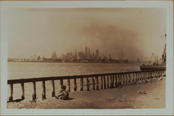 Islands - Governors Island - [View of the island from Brooklyn.], 1930–1932