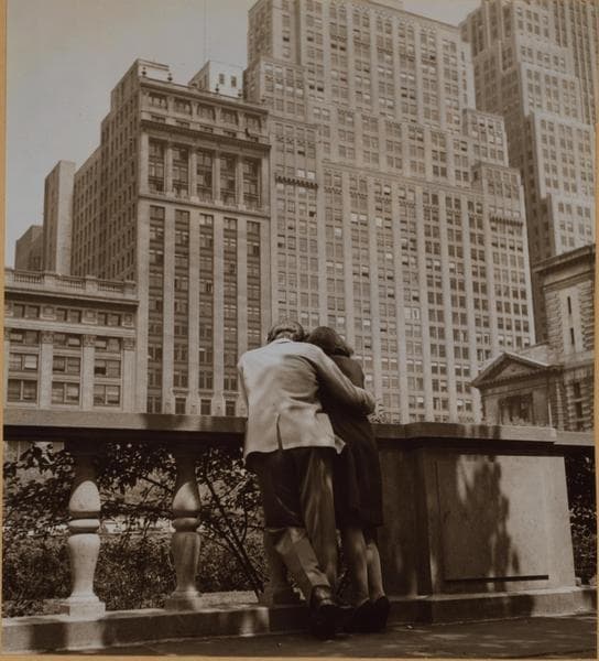 Manhattan: Bryant Park - Street Scenes, 1941