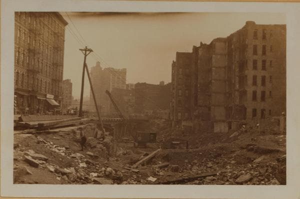 Manhattan : 6th Avenue - Bleecker Street., 1927