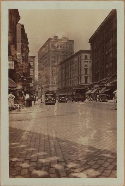Manhattan: West Broadway - Vesey Street, 1930–1933
