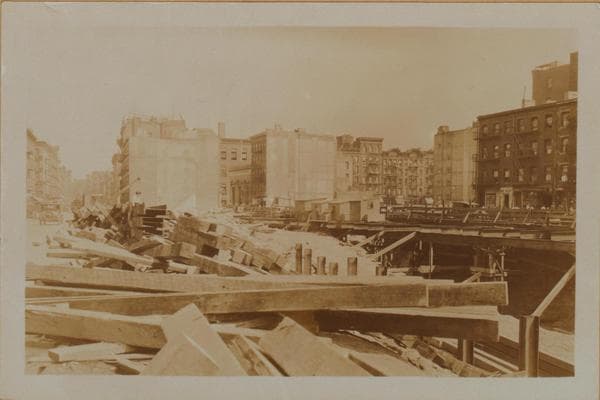 Manhattan: Houston Street (East) - Allen Street, 1930