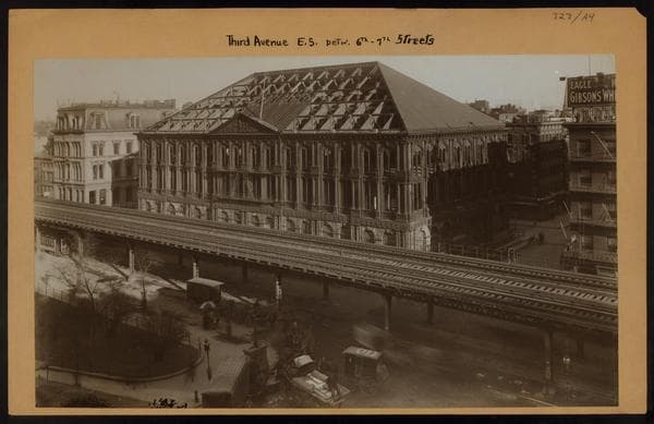 Manhattan: 3rd Avenue - 6th Street, 1909