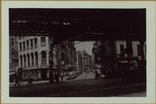 Manhattan: Mott Street - Park Row, 1941