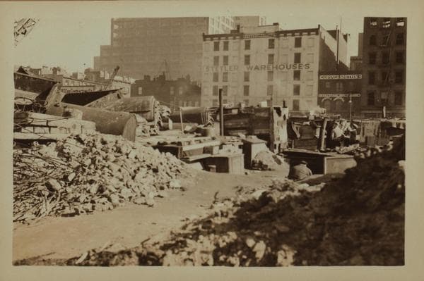 Squatters Colony along West Street., 1932