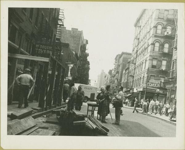 MacDougal Street - 3rd Street looking south, 1951