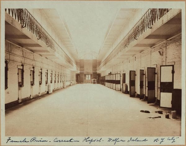 Manhattan: Welfare Island - Correction hospital - Cells of female inmates., 1927–1929