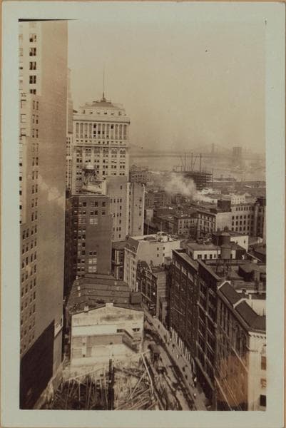 Manhattan: South William Street - Broad Street, 1929