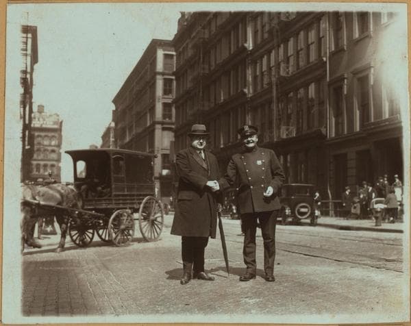 Police activities - Traffic officer., 1925