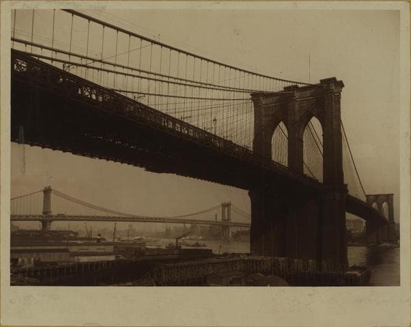 Bridges - Brooklyn Bridge - [Manhattan Bridge.], 1924