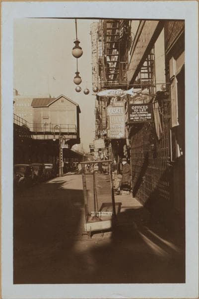 Manhattan: Columbus Avenue - 59th Street (West), 1937
