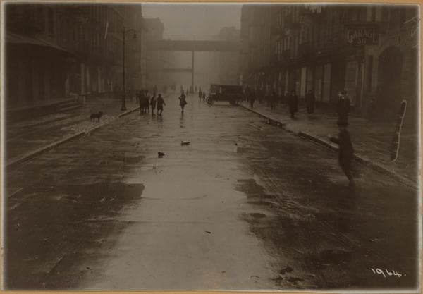 Manhattan: 1st Avenue - 2nd Street, 1919–1920