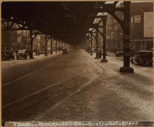 Manhattan: Bowery - 4th Street (East), 1937