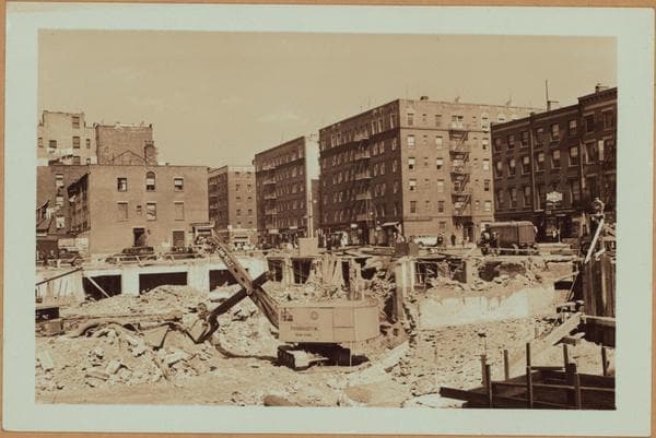 Manhattan: Morton Street - Hudson Street, 1936