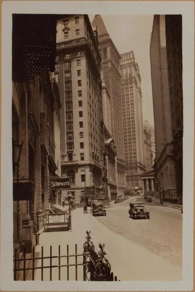 Manhattan: Broad Street - Beaver Street, 1931