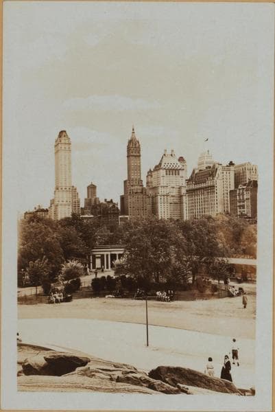 Manhattan: Central Park - Playgrounds [southeastern portion of the Park.], 1933