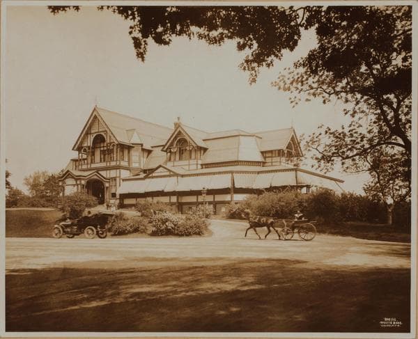 Manhattan: Central Park - East Drive - McGowan's Pass Tavern., 1898