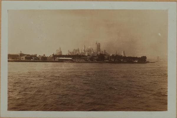 Islands - Governors Island - [View of the island from Brooklyn.], 1930–1932