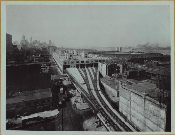Manhattan: West Street - Spring Street, 1934