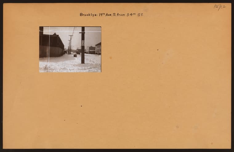 Brooklyn: 19th Avenue - 54th Street, 1935