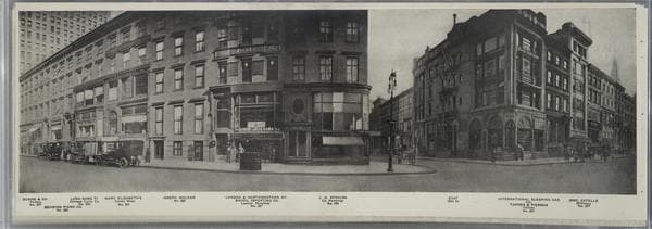No. 277 Mme. Estelle, millinery - International Sleeping Car Co. - Behning Piano Co. - No. 297 Dunne & Co. tailors.], 1911