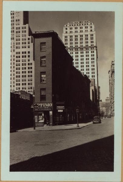 Manhattan: Trinity Place - Greenwich Street, 1930