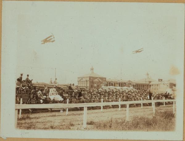 Islands - Governors Island - [Polo field.], 1930