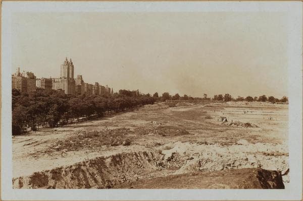 Manhattan: Central Park - Reservoirs - Lower reservoir., 1931–1935