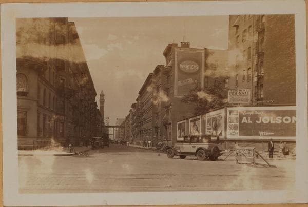 Manhattan: 98th Street - Central Park West, 1928