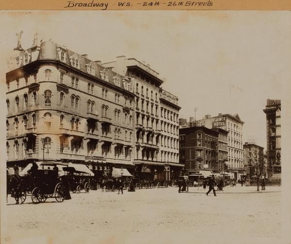 Manhattan: Broadway - 24th Street, 1890