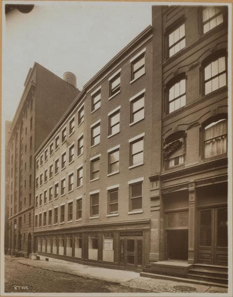 Manhattan: Cliff Street - Ferry Street