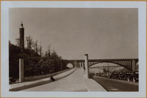 Manhattan: High Bridge Park - [181st Street bridge.], 1940