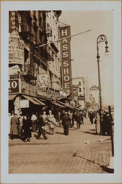 Manhattan: Delancey Street - Orchard Street, 1936
