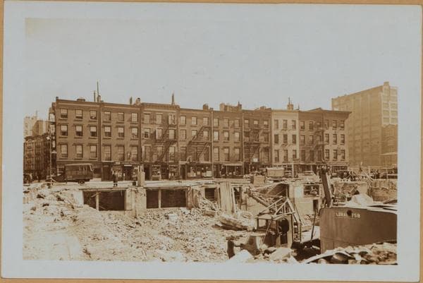 Manhattan: Hudson Street - Leroy Street, 1936