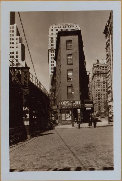 Manhattan: Greenwich Street - Trinity Place, 1940