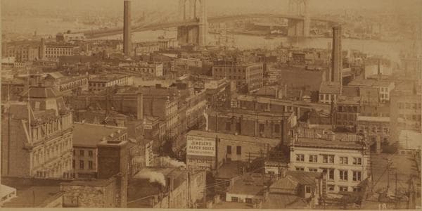 Bridges - Brooklyn Bridge., 1888