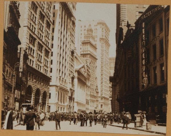 Manhattan: Broad Street - Exchange Place, 1906–1911